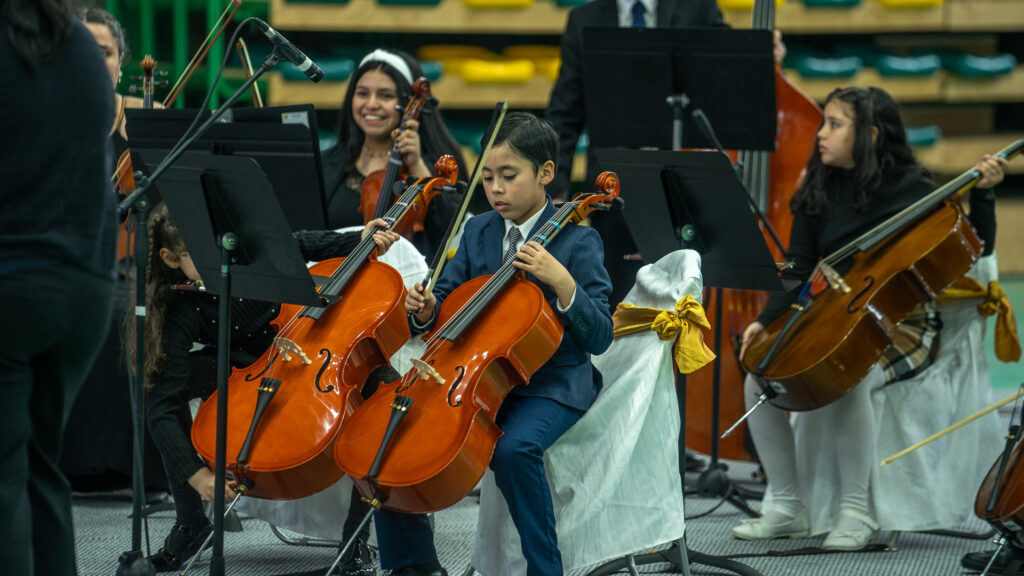 Comunidades educativas de Aysén cautivaron en recital del Día de la Música 2022